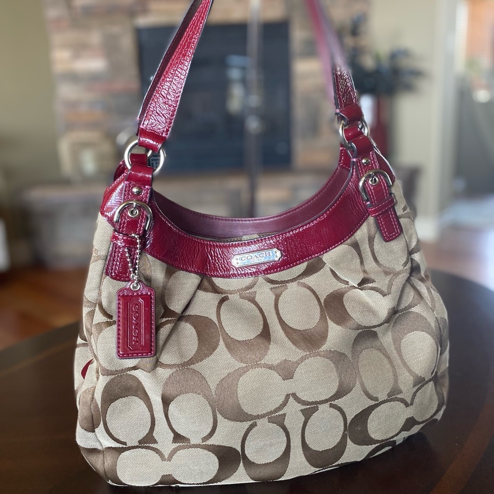Coach Soho Signature Large Hobo Bag